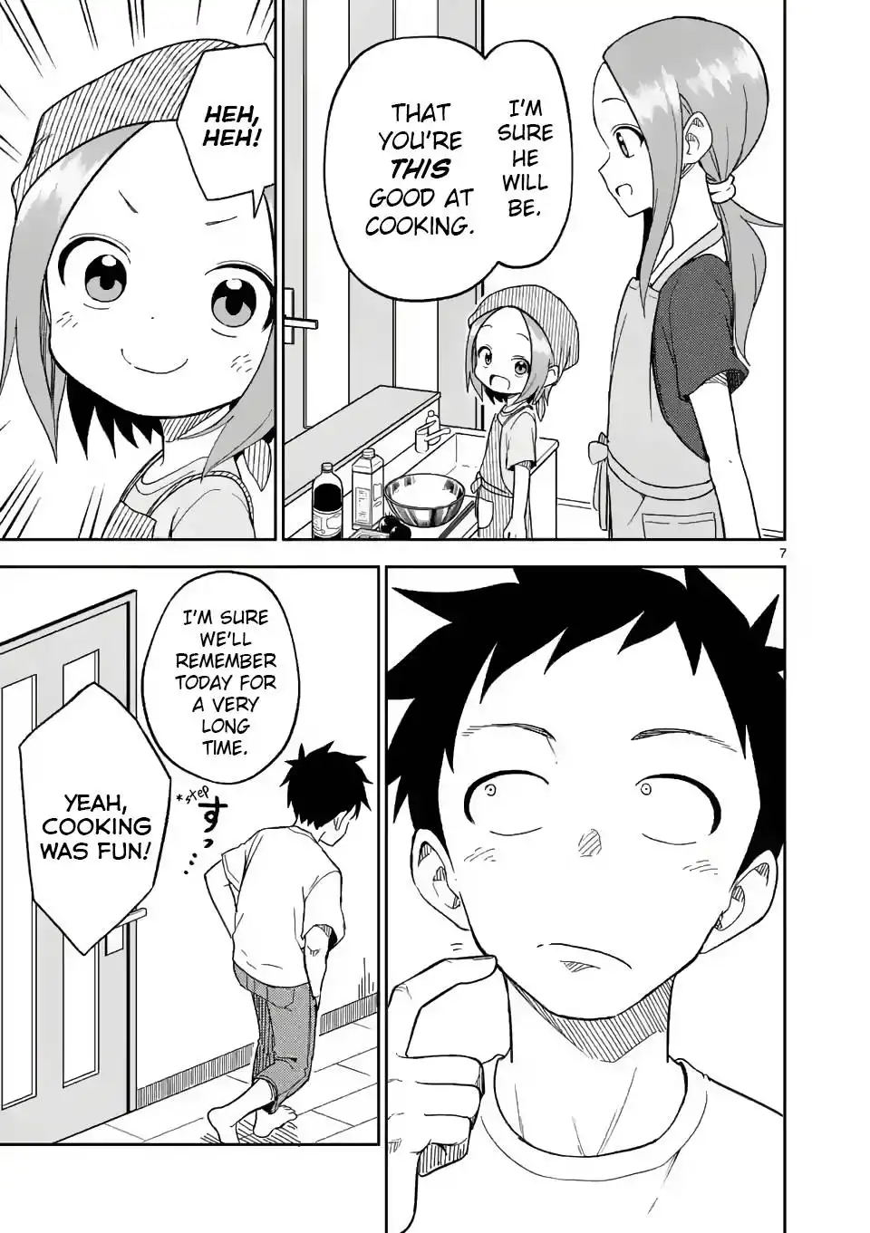 Karakai Jouzu no (Moto) Takagi-san Chapter 191 7